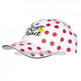 Tour de France Bianca con pois Rossi Cappellino